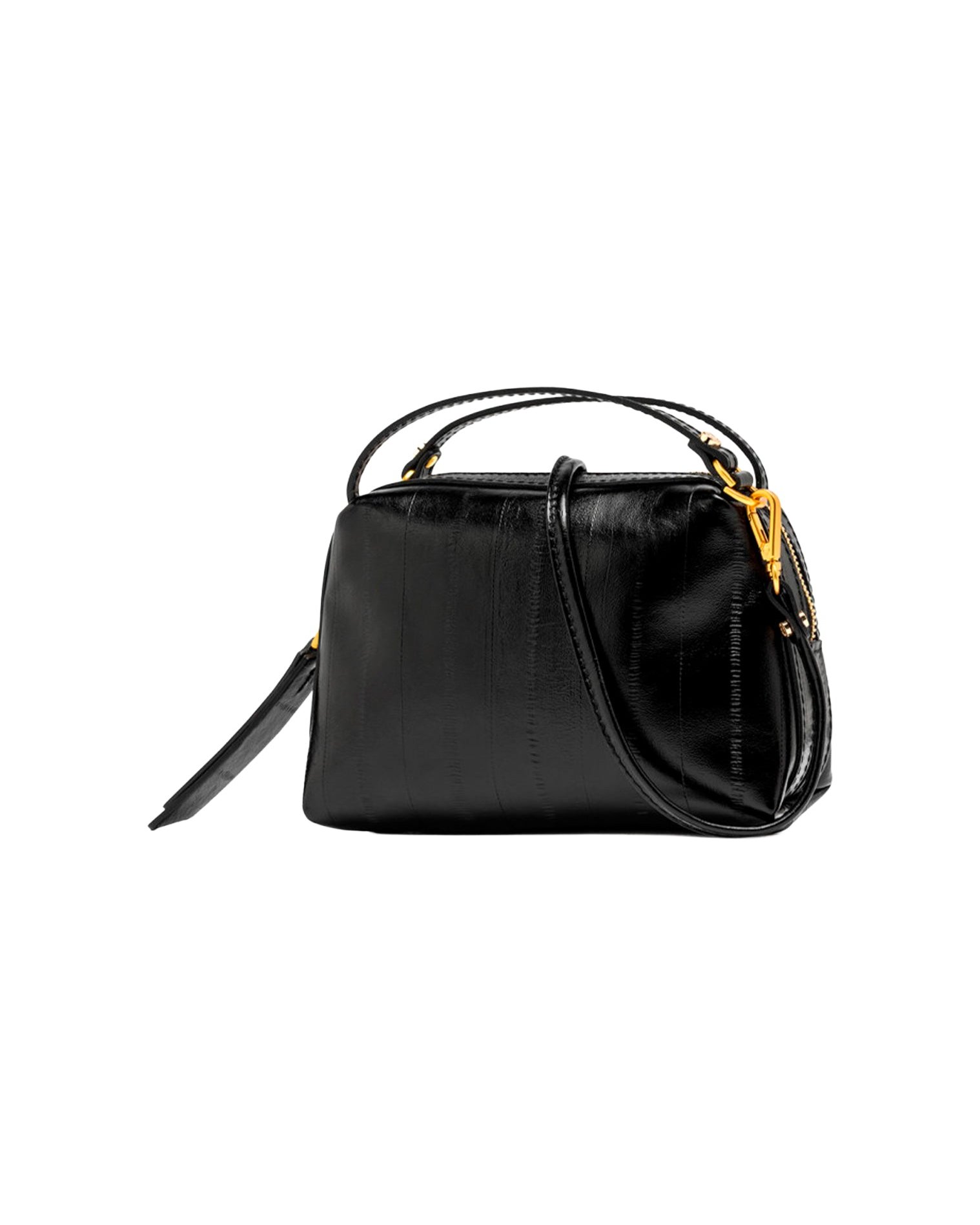 Gianni Chiarini Alifa Top Handle Bag — Black, view 3