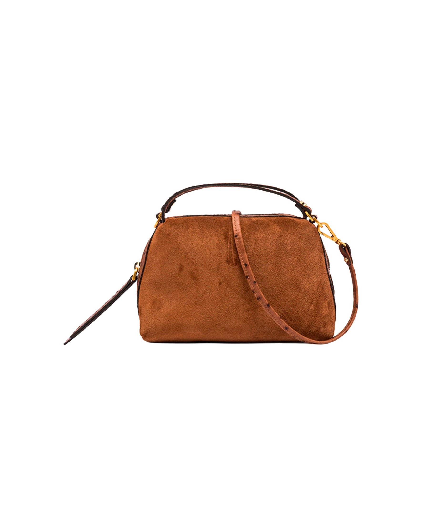 Gianni Chiarini Alifa Top Handle Bag — Cognac by Gianni Chiarini