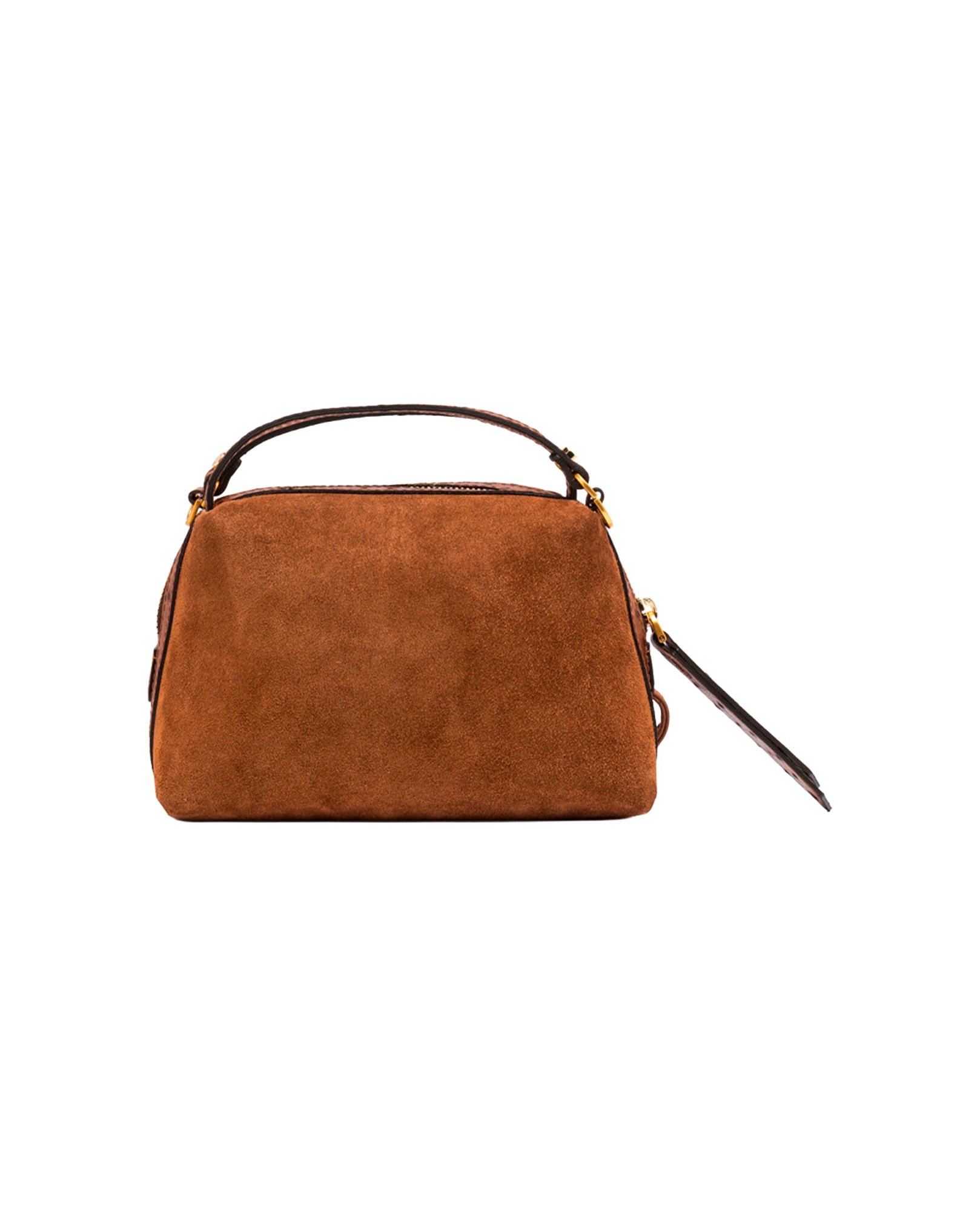 Gianni Chiarini Alifa Top Handle Bag — Cognac, view 2