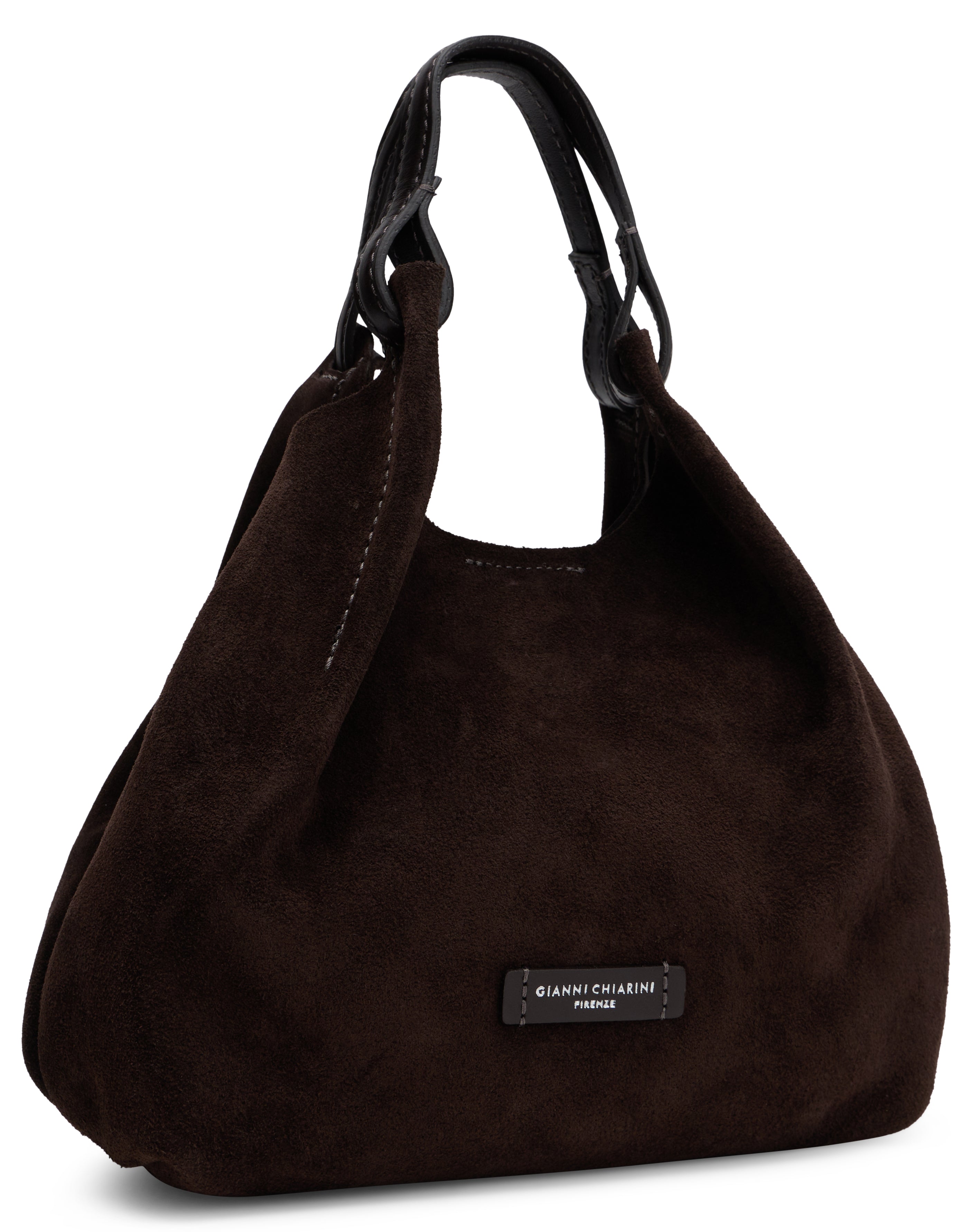 Gianni Chiarini Calfskin Tote Bag — Brown, view 3