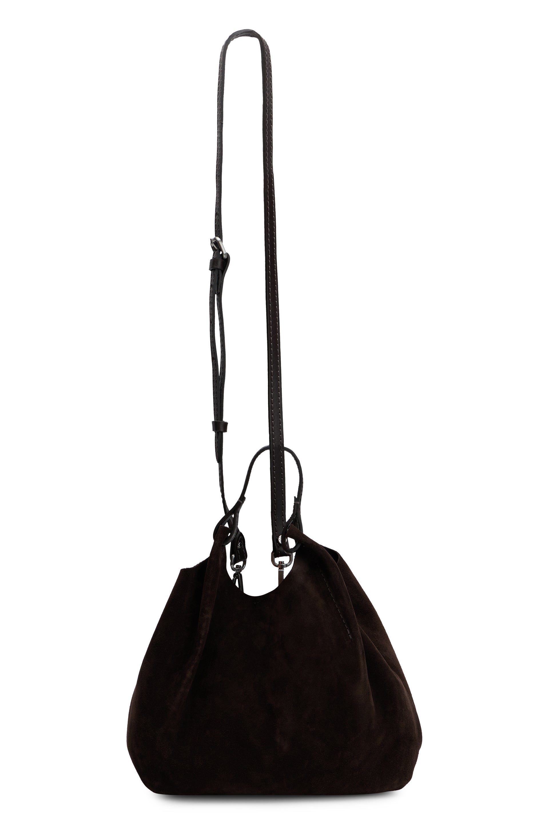 Gianni Chiarini Calfskin Tote Bag — Brown, view 4