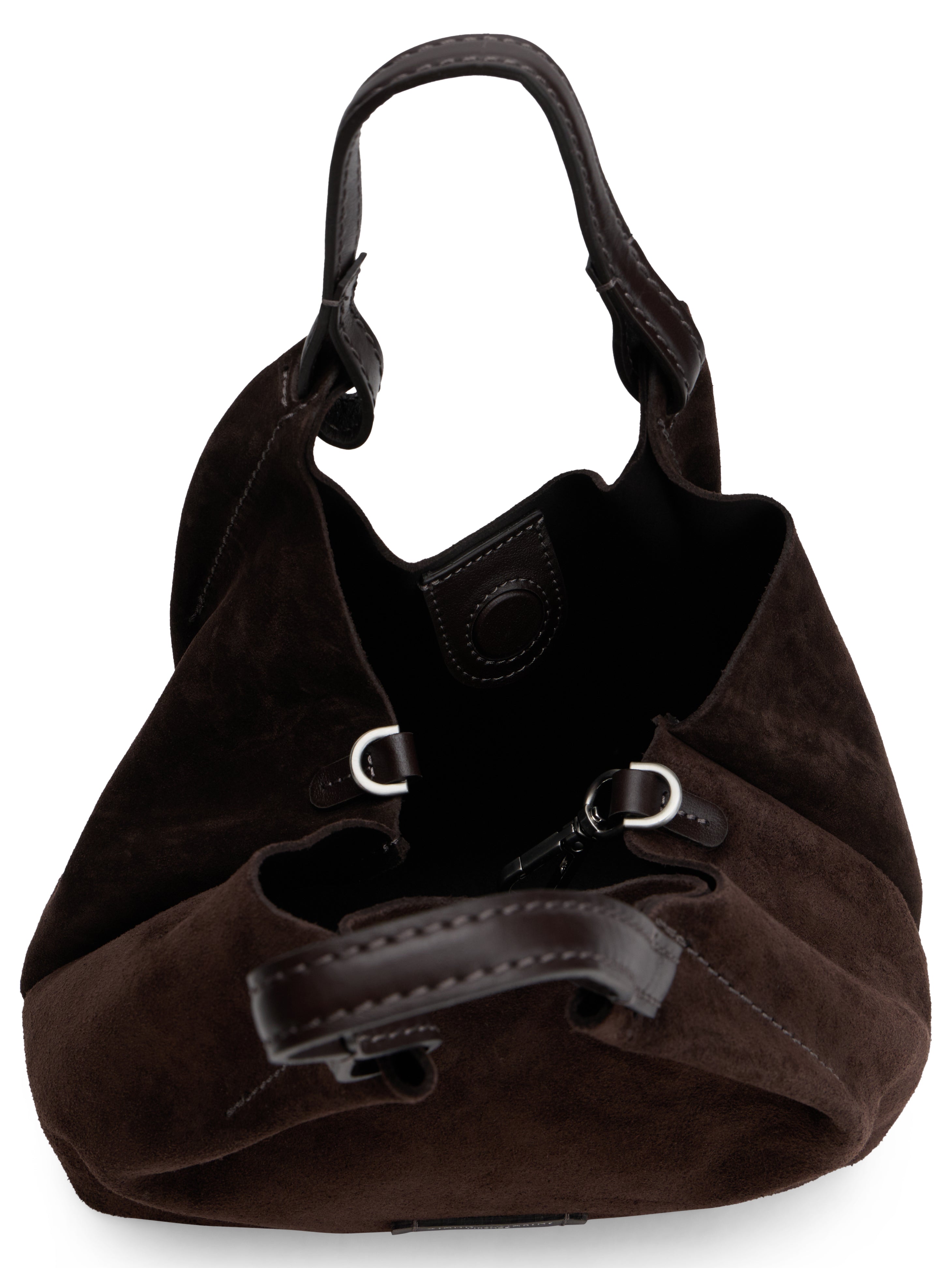 Gianni Chiarini Calfskin Tote Bag — Brown, view 5