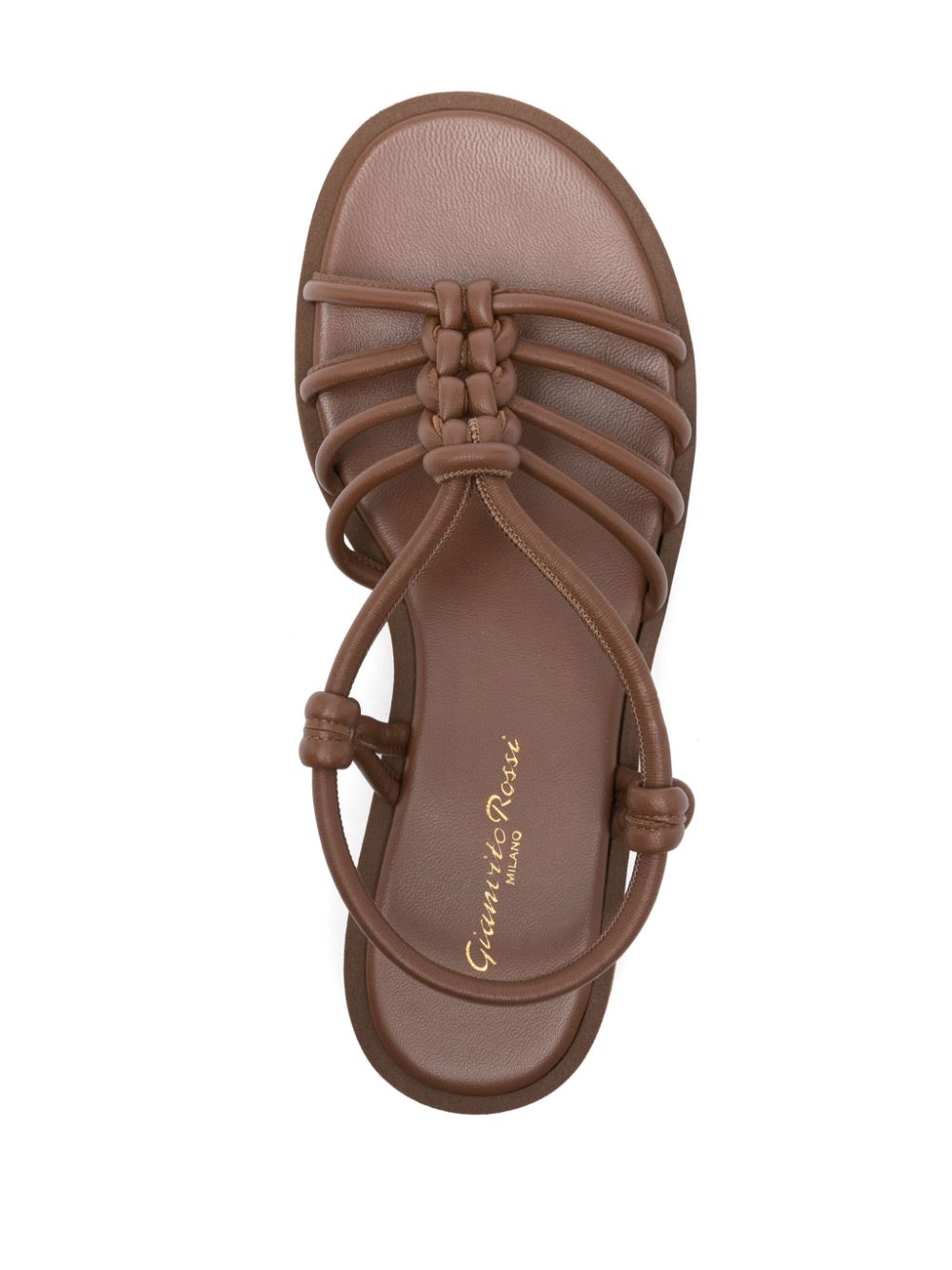 Gianvito Rossi Hebe Sandal — Camel, view 3