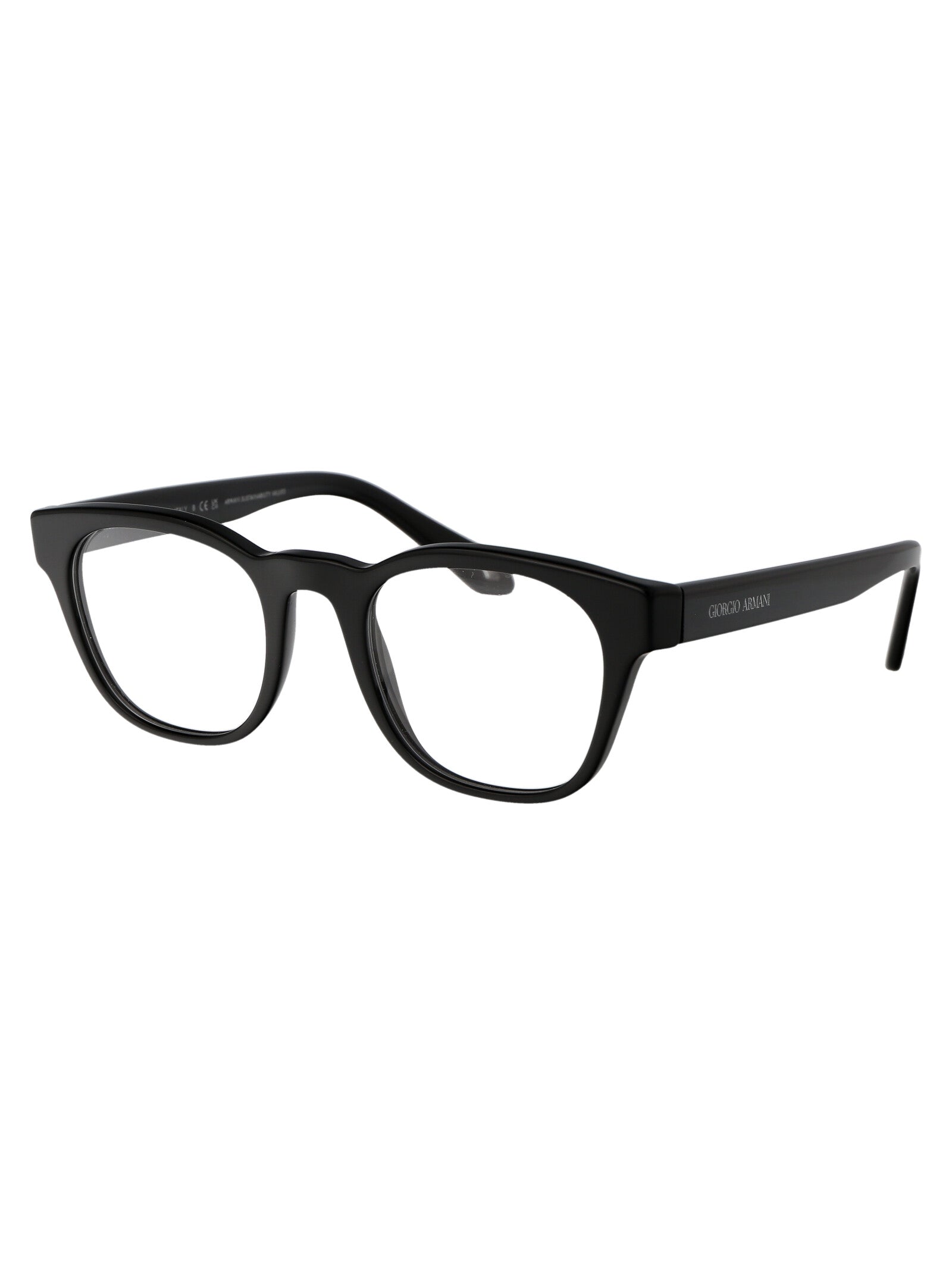Giorgio Armani 0AR7242 Black Acetate Eyeglasses — Black, view 2