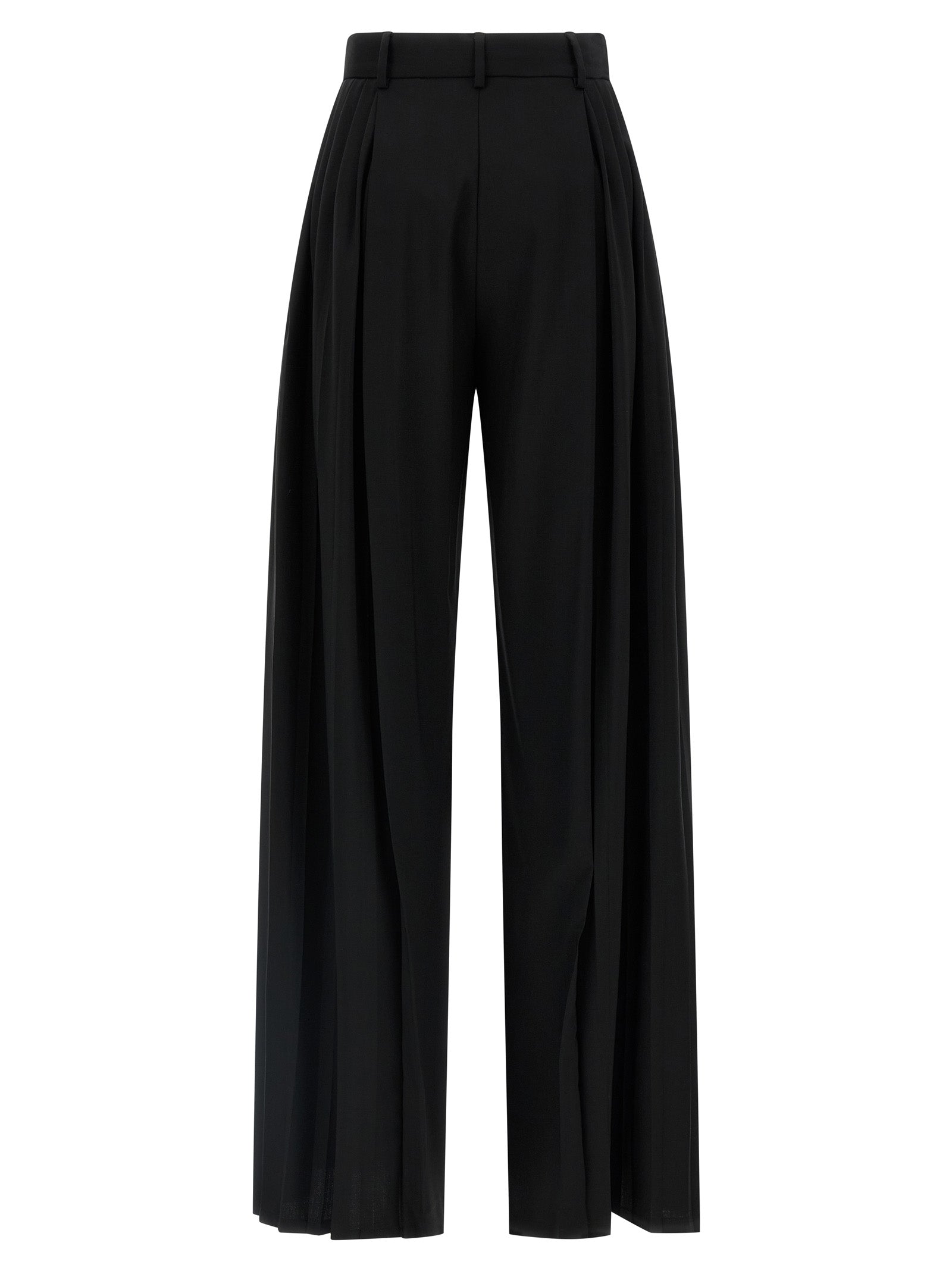 Giuseppe Di Morabito Virgin Wool Trousers — Black, view 2