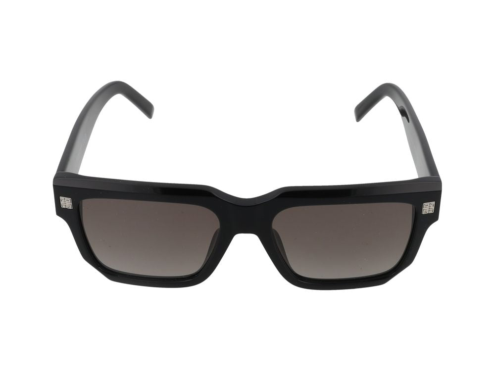 Givenchy GV40060I Rectangular Frame Sunglasses — Black by Givenchy