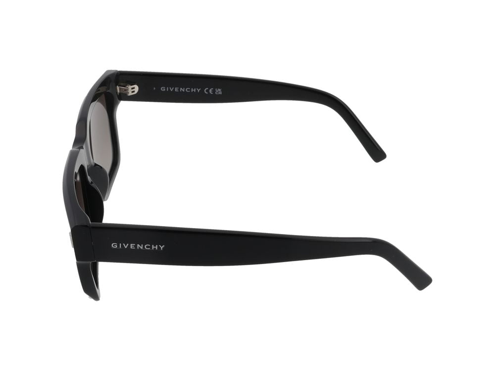 Givenchy GV40060I Rectangular Frame Sunglasses — Black, view 3