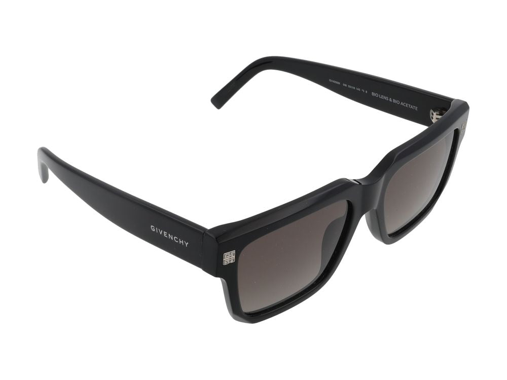 Givenchy GV40060I Rectangular Frame Sunglasses — Black, view 4