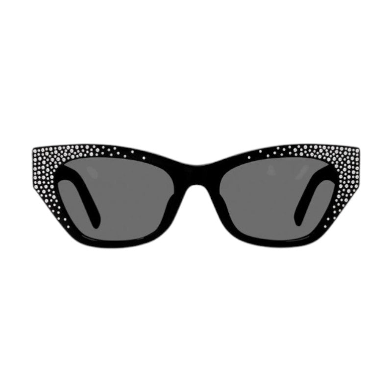 Givenchy GV4019IS01A Rhinestone-Embellished Cat-Eye Sunglasses — Black, view 2