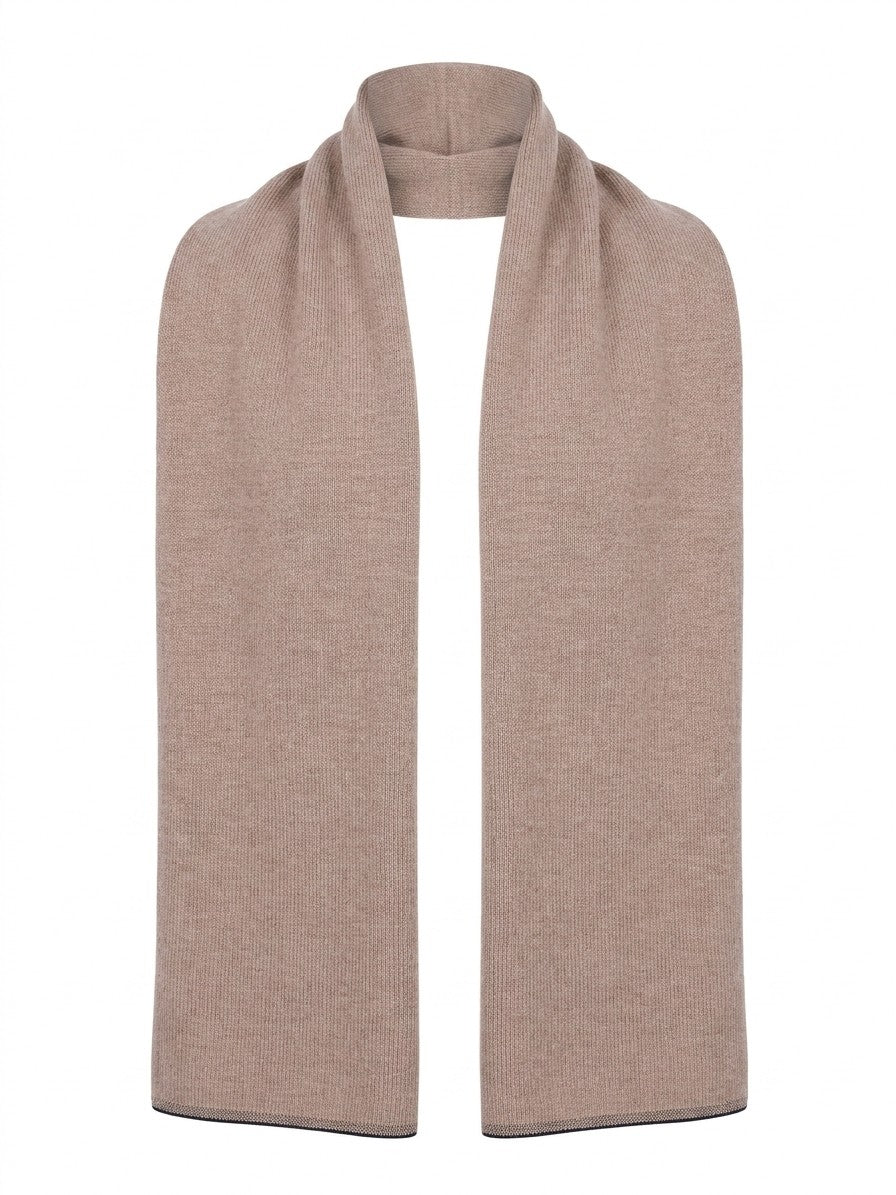 Givenchy Wool-Silk Blend Scarf — Beige, view 2