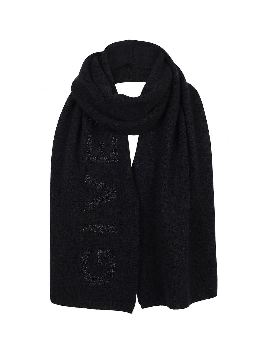 Givenchy Wool & Cashmere Blend Scarf — Black by Givenchy