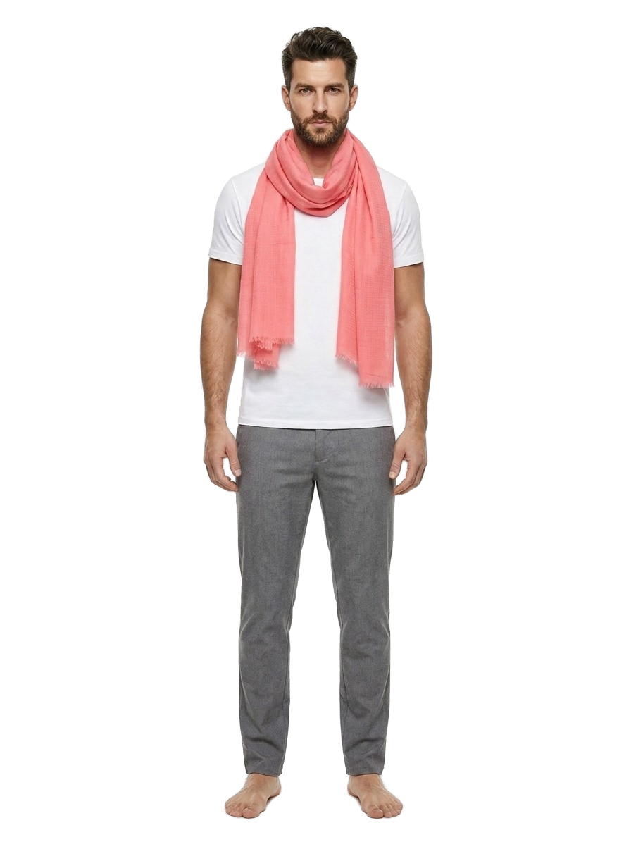 Givenchy Wool Scarf — Orange, view 3