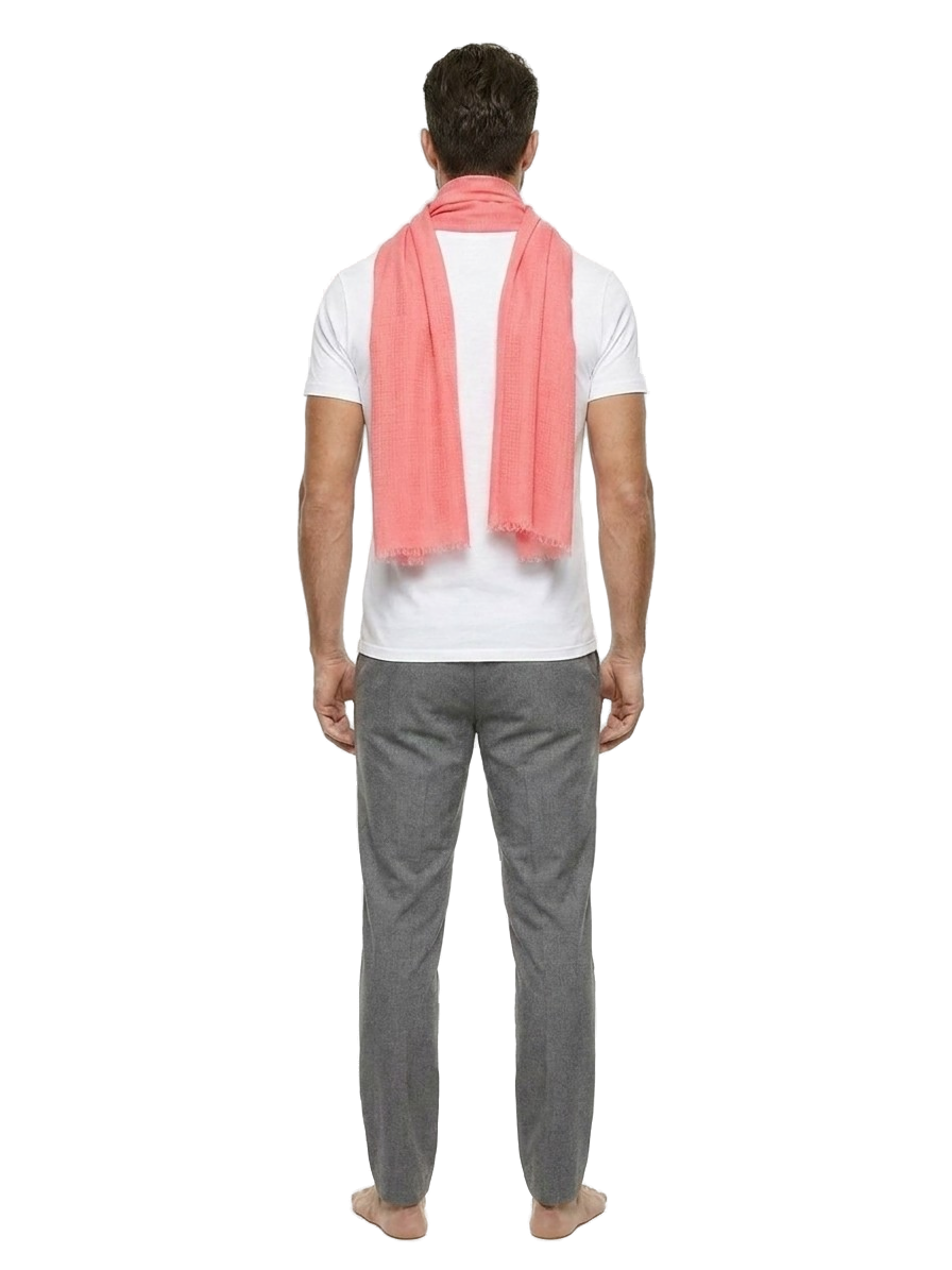 Givenchy Wool Scarf — Orange, view 4
