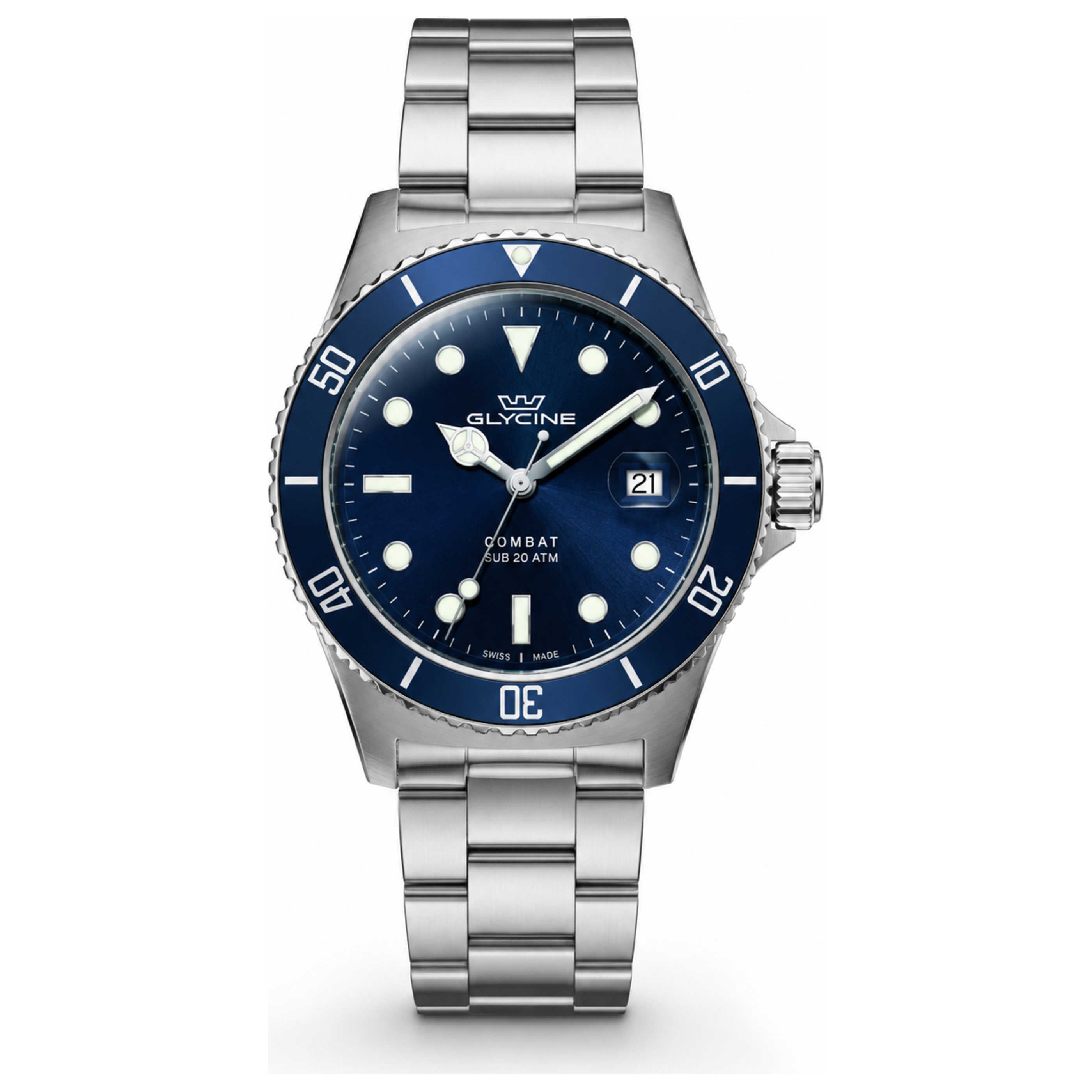 Glycine Combat Watch — Blue by Glycine