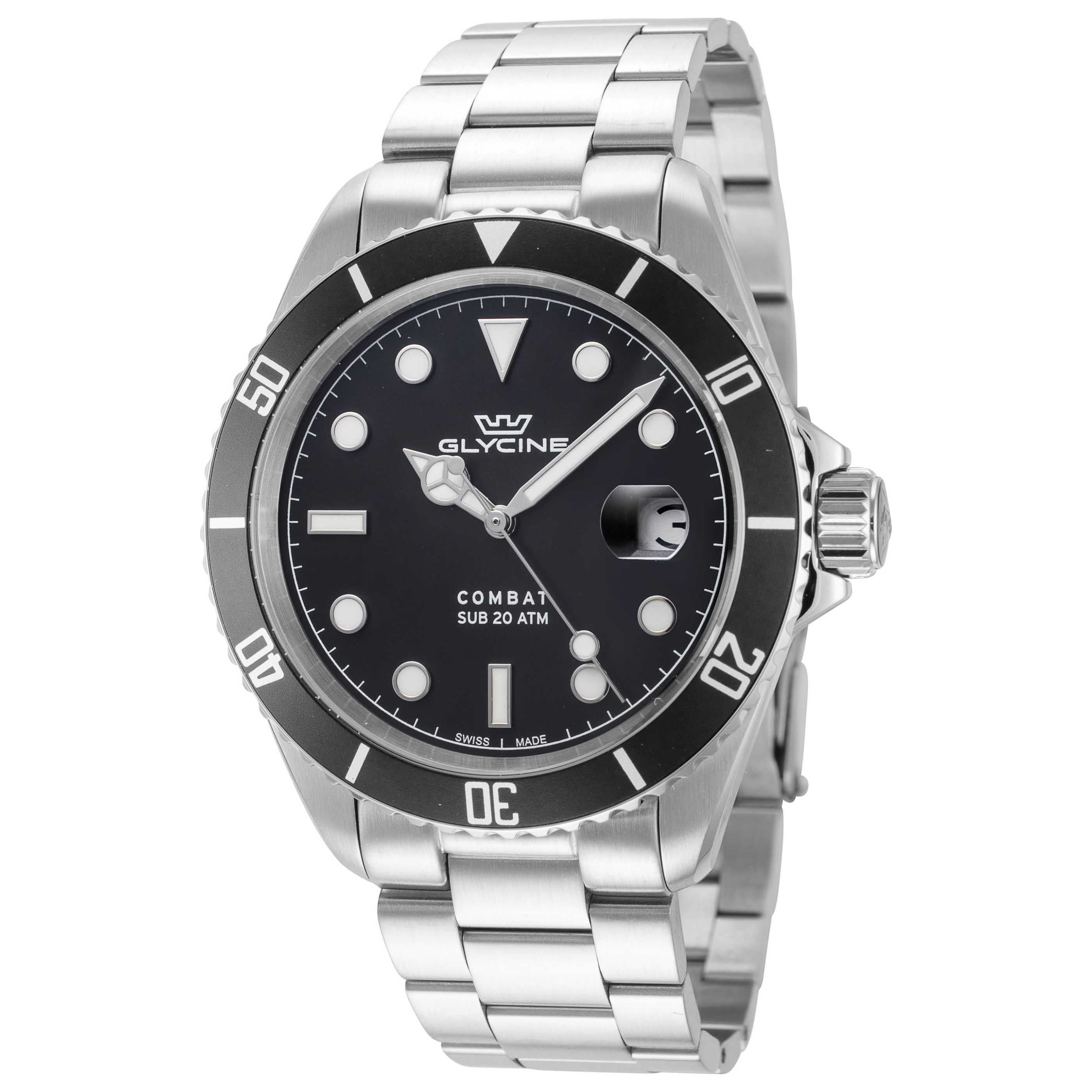 Glycine Combat Watch — Silver by Glycine