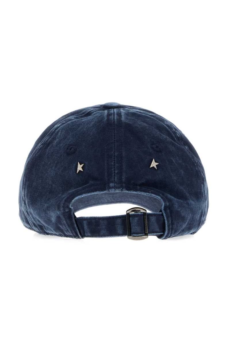Golden Goose Deluxe Brand GUP02837P002625 Baseball Cap — Navy, view 3