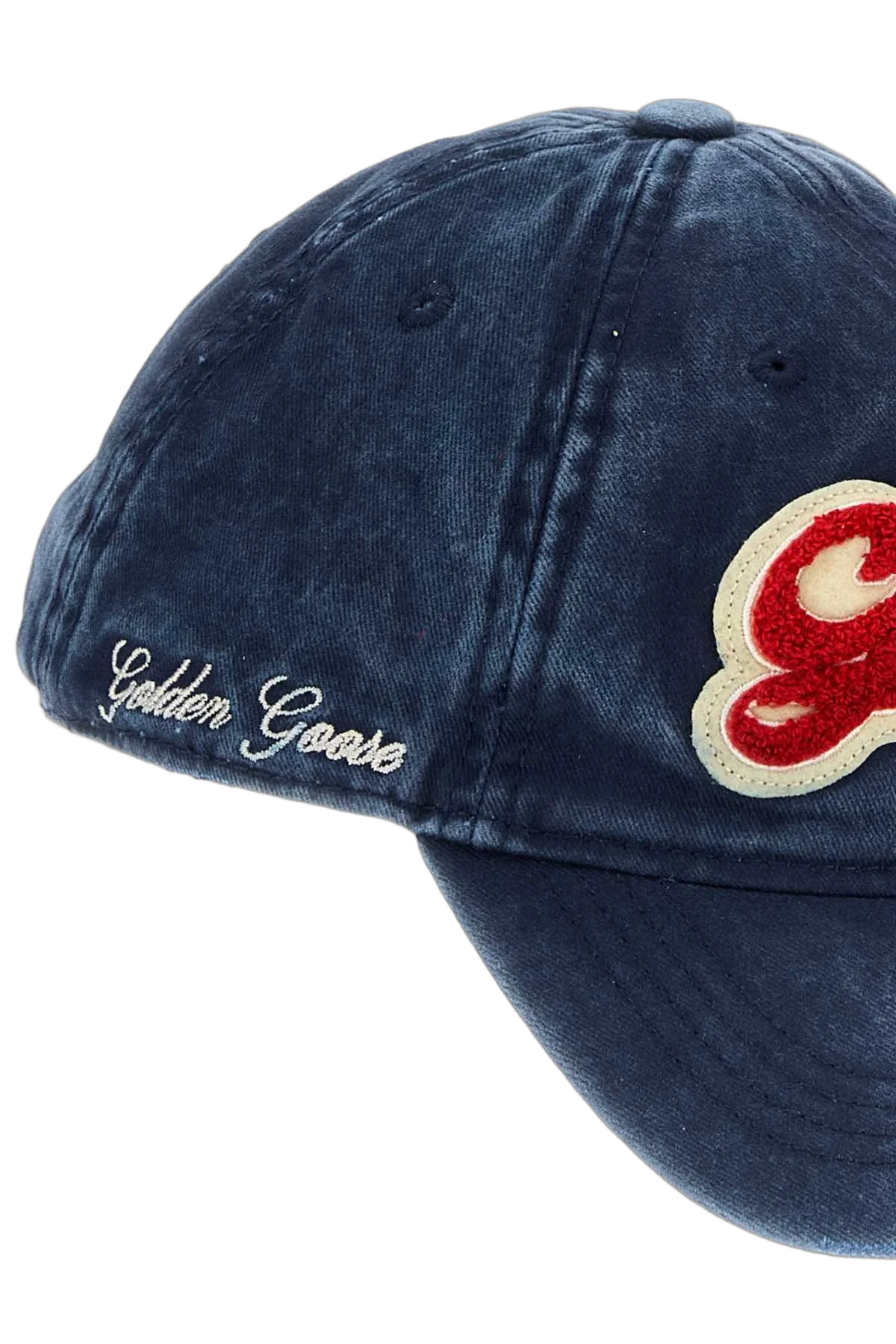 Golden Goose Deluxe Brand GUP02837P002625 Baseball Cap — Navy, view 4