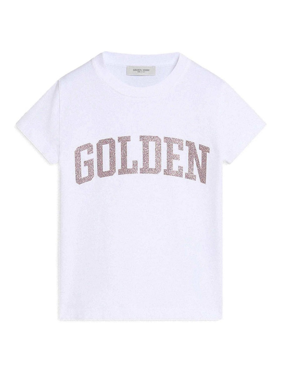 Golden Goose Cotton T-Shirt — White, view 2