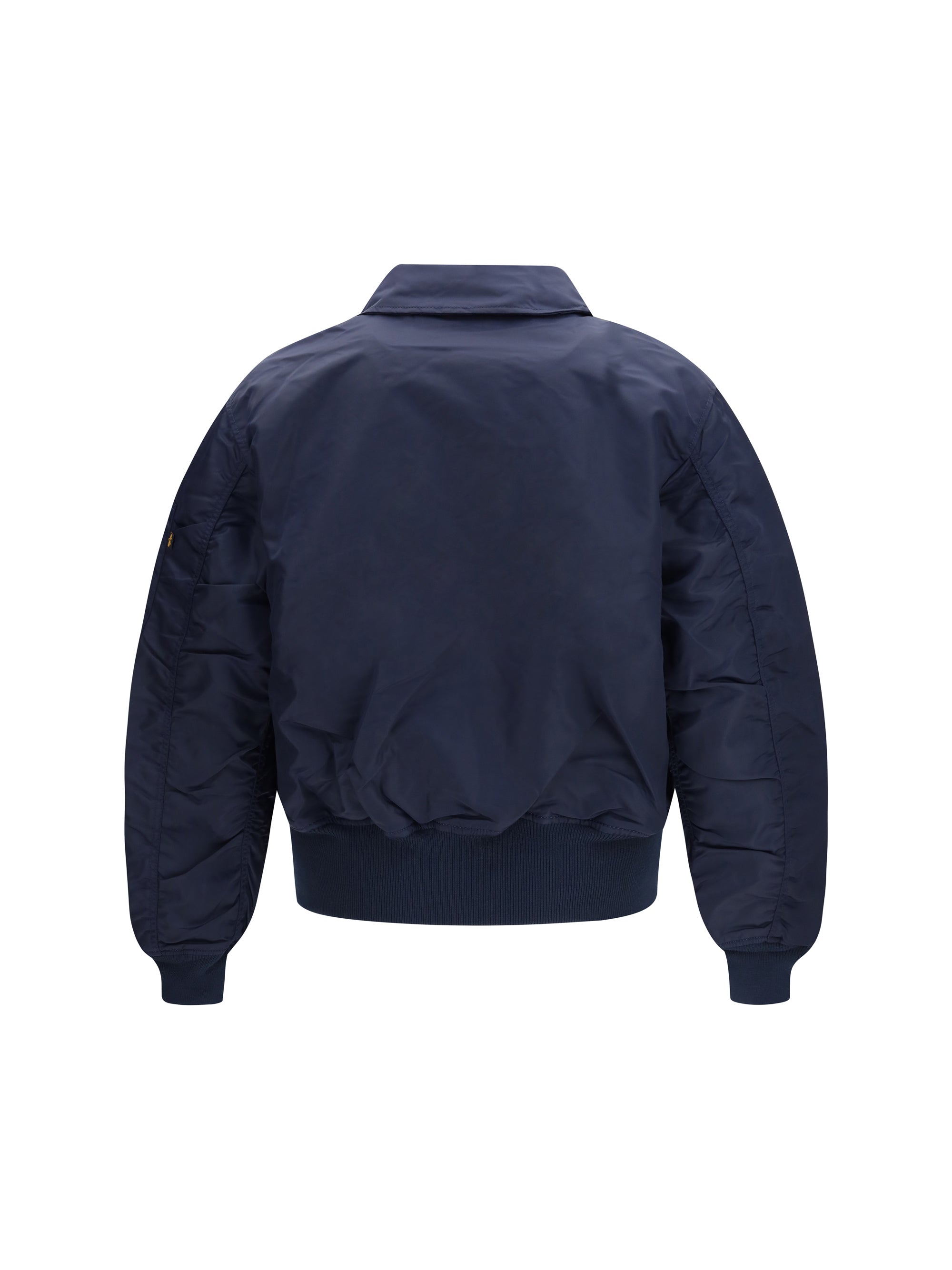 Gr10k Flight Nylon Bomber Jacket — Navy, view 2
