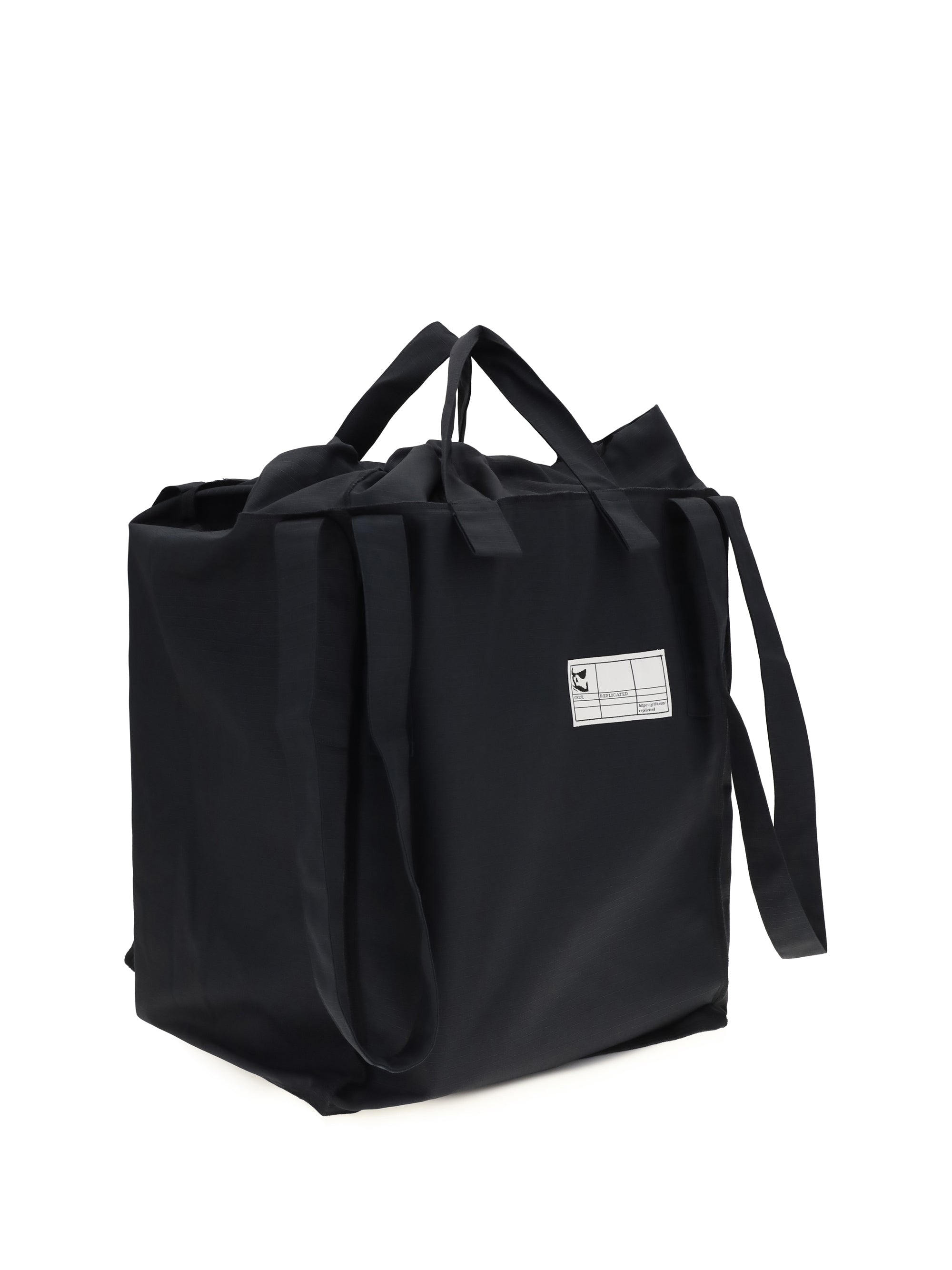 Gr10k Replicated Tote Bag — Black, view 2