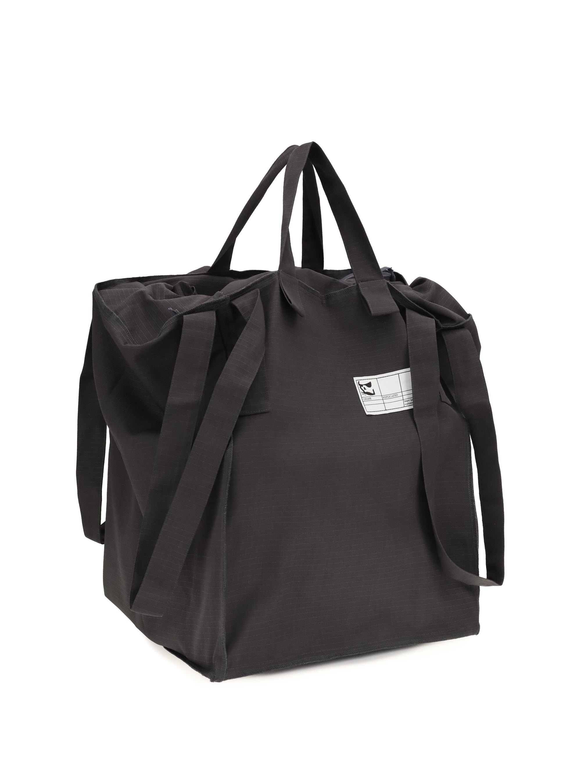 Gr10k Tote Bag — Charcoal, view 2