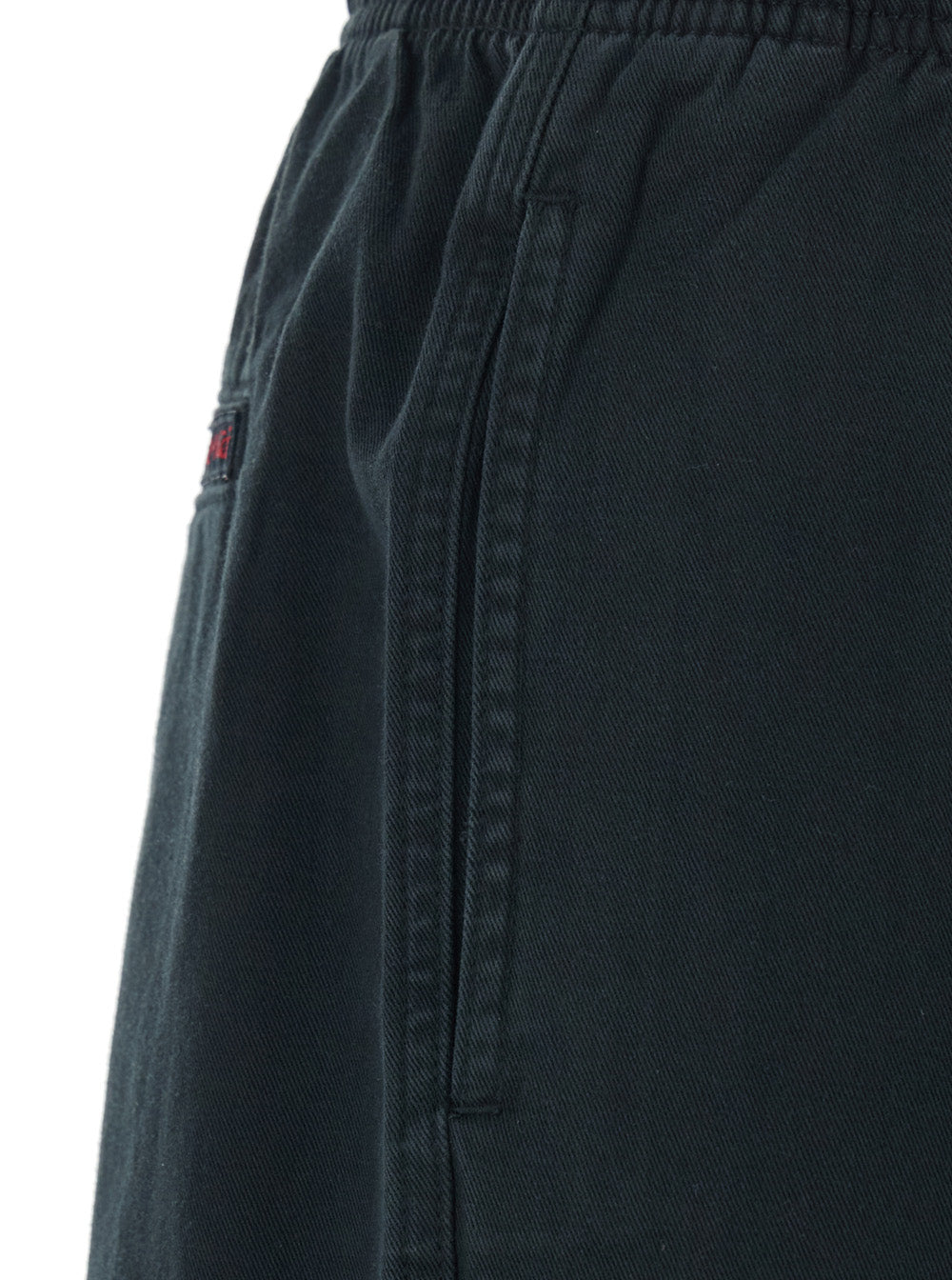Gramicci Elasticated Waist Trousers — Black, view 3