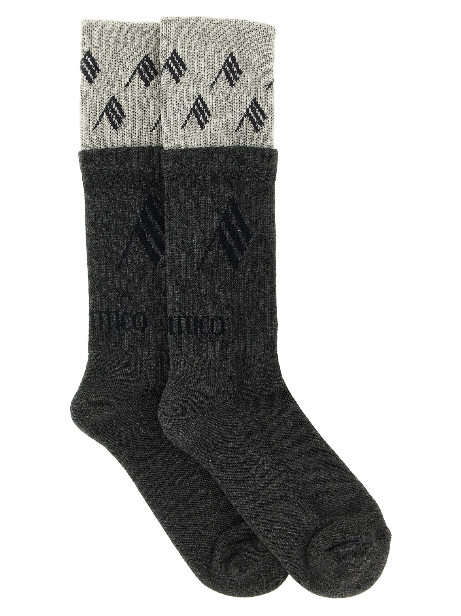 Gray Cotton Socks Clothing by The Attico