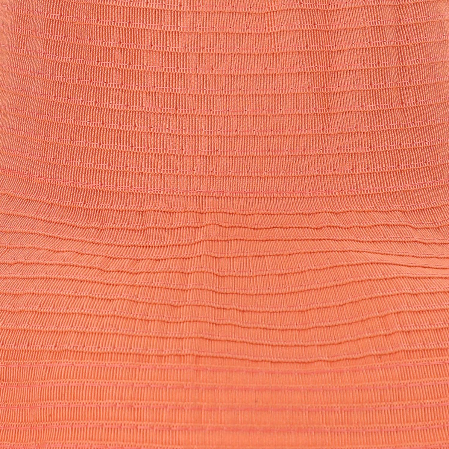 Grevi 16424 Cotton Blend Bucket Hat — Orange, view 3