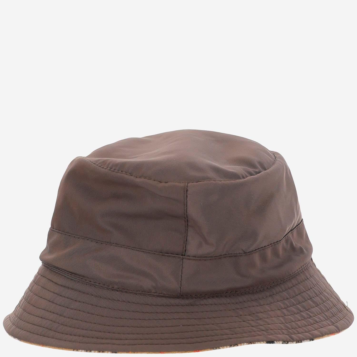 Grevi 2521 Reversible Wool Bucket Hat — Brown, view 3