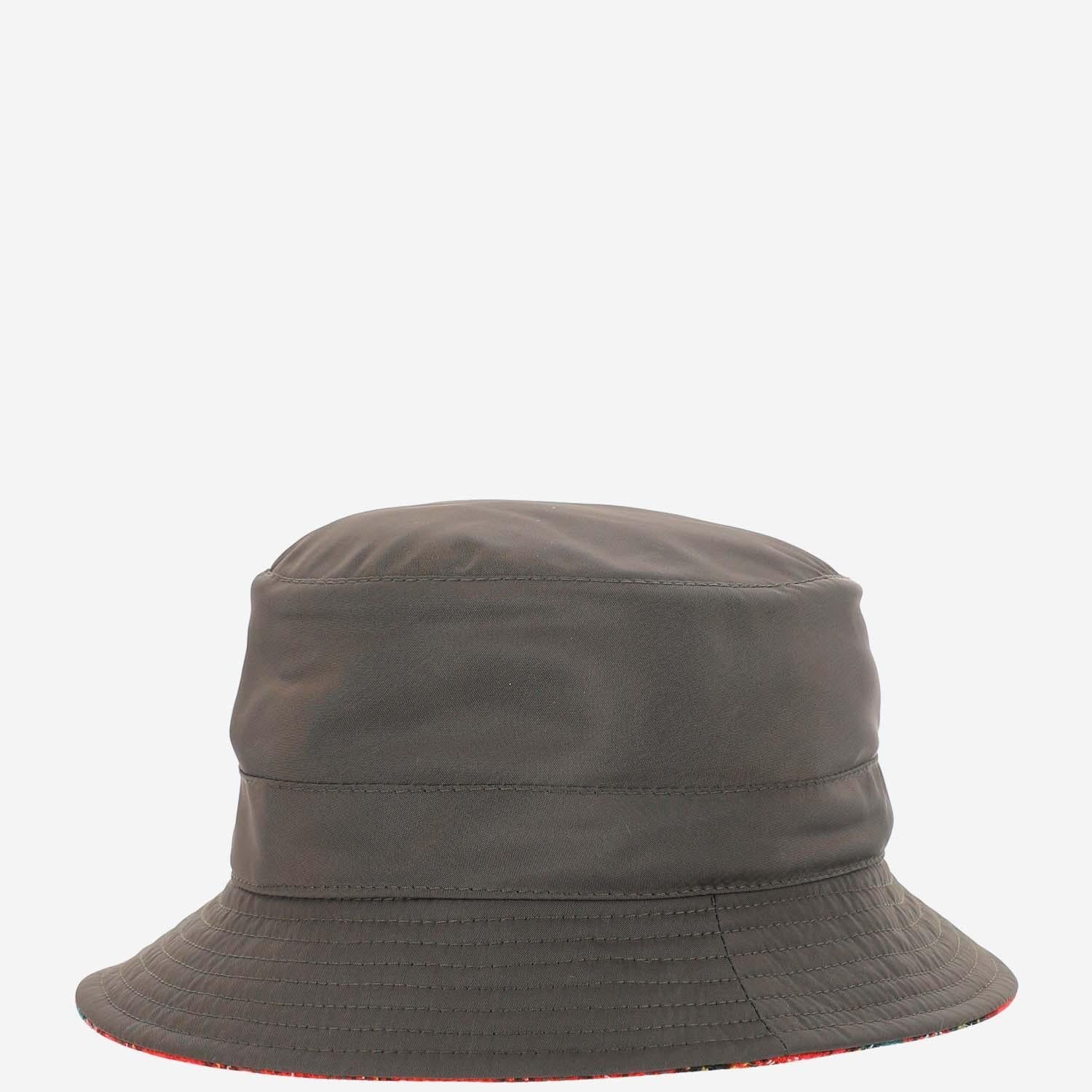 Grevi 2521 Tartan Wool Reversible Bucket Hat — Red, view 4