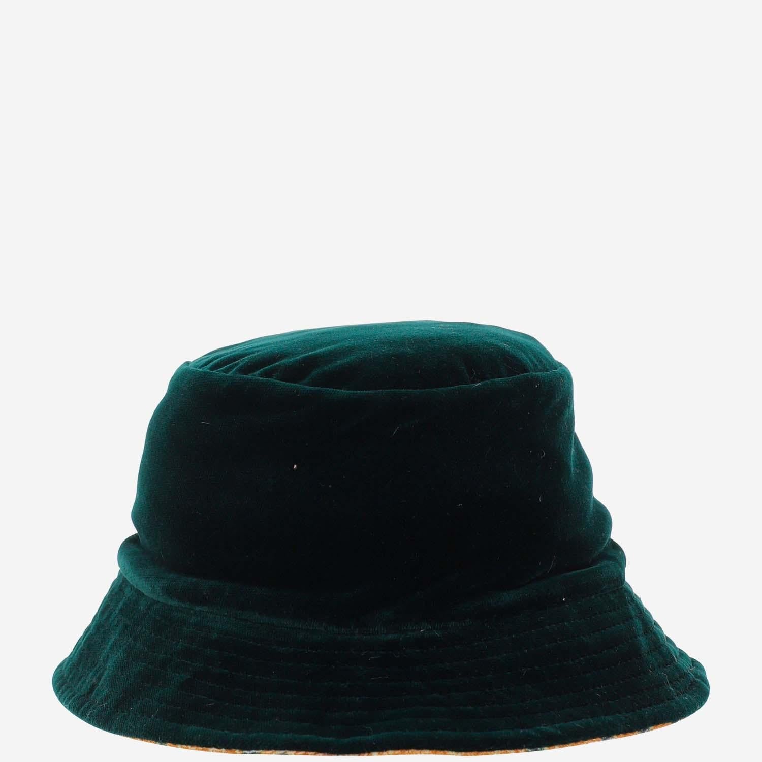Grevi 3214 All-Over Geometric Pattern Bucket Hat — Orange, view 2