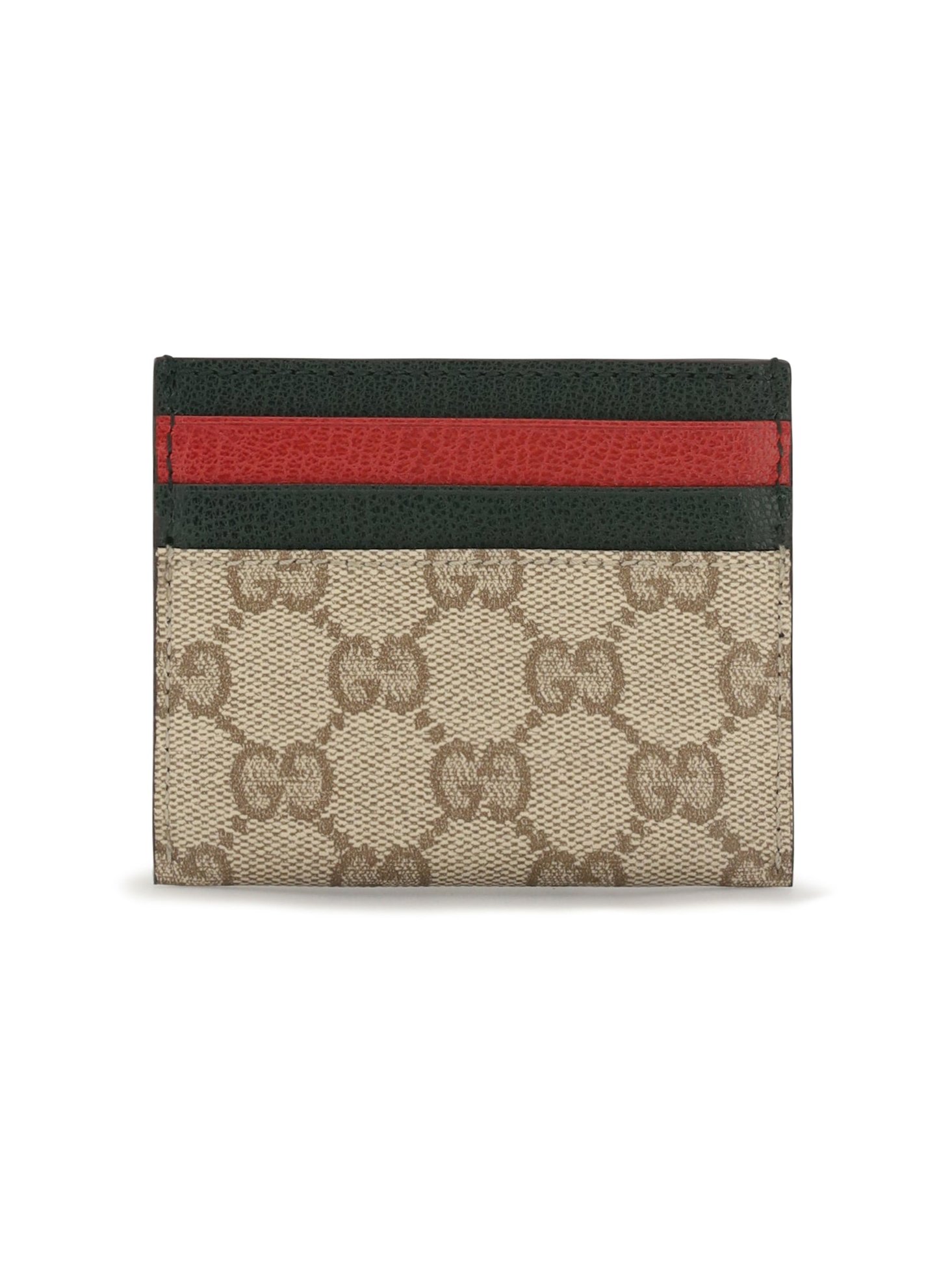 Gucci GG Coated Canvas Multicolor Card Case — Multicolor, view 2