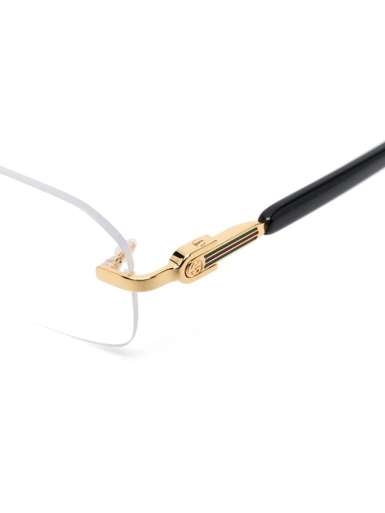 Gucci Eyewear GG1221O Eyeglasses — Gold, view 2