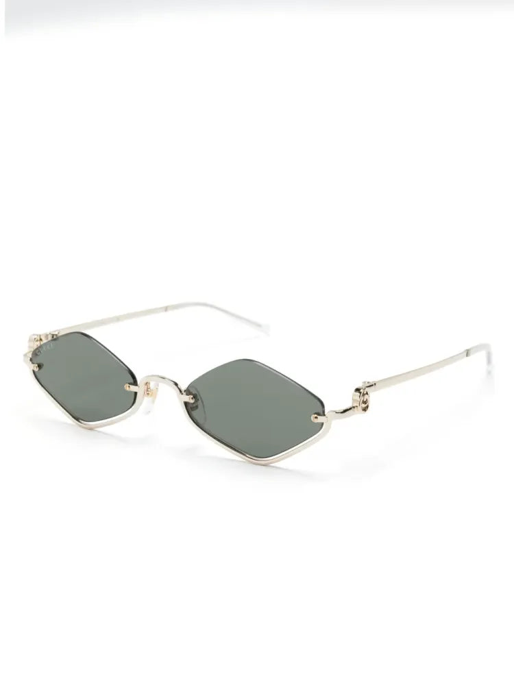 Gucci Eyewear GG1604S Sunglasses — Gold, view 2