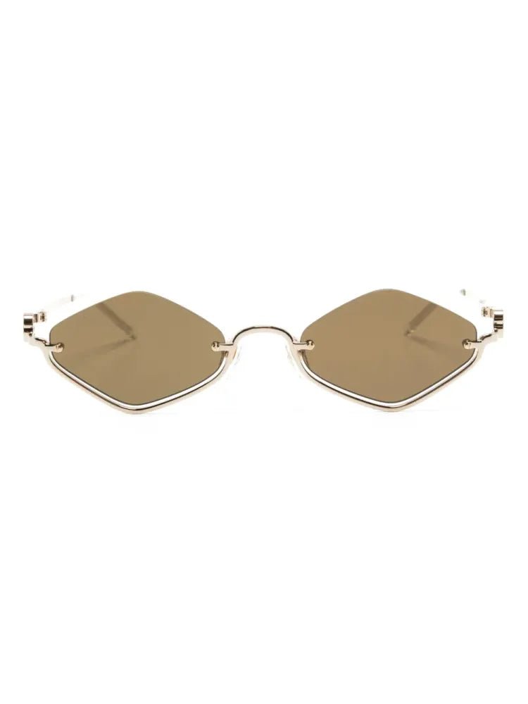 Gucci Eyewear GG1604S Sunglasses — Gold by Gucci Eyewear