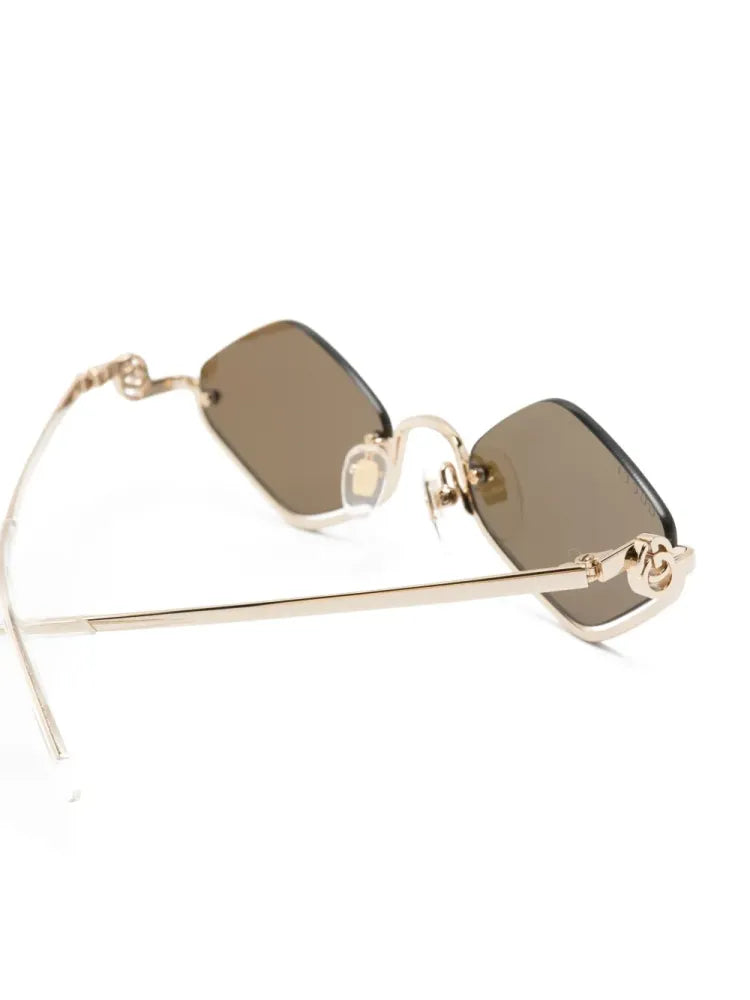 Gucci Eyewear GG1604S Sunglasses — Gold, view 3