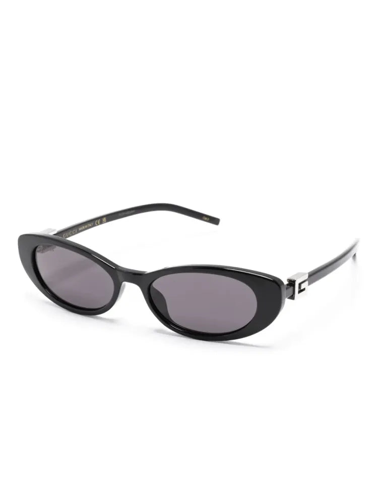 Gucci Eyewear GG1680S Cat-Eye Sunglasses — Black, view 2