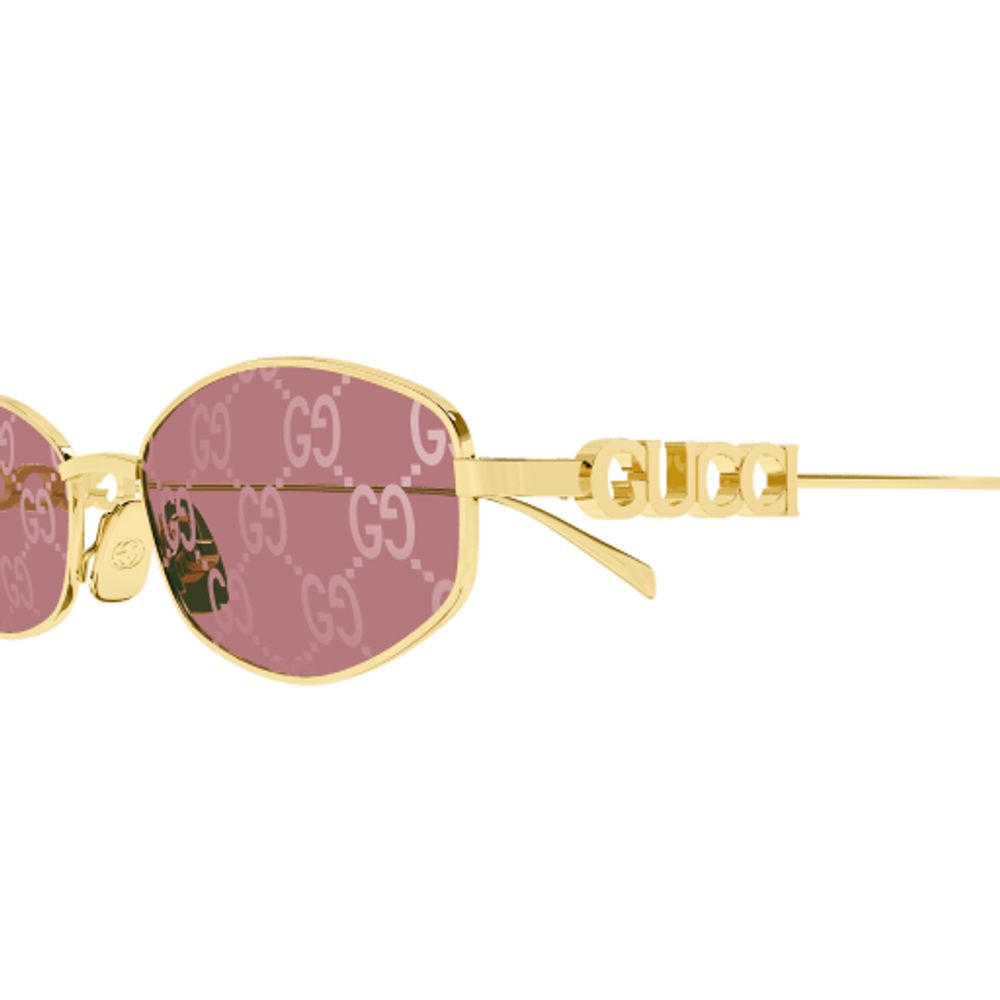 Gucci Eyewear GG1802S Sunglasses — Gold, view 3