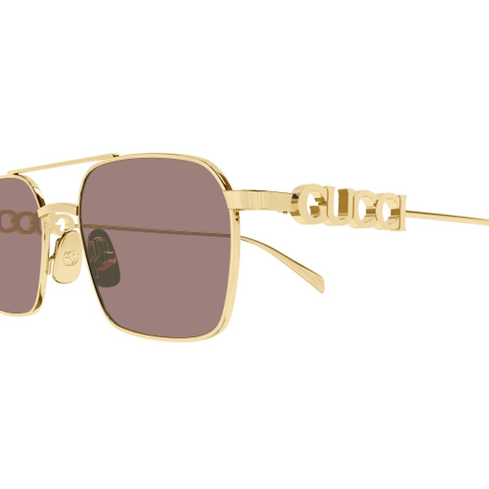 Gucci Eyewear GG1804S Sunglasses — Gold, view 3