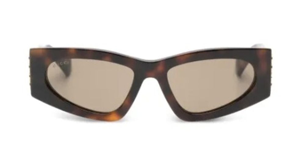 Gucci Eyewear GG2040S Tortoiseshell Acetate Sunglasses — Brown by Gucci Eyewear