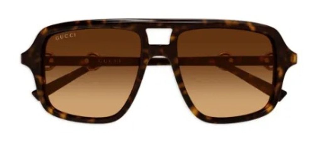 Gucci Eyewear GG2052S Gradient Tinted Sunglasses — Brown by Gucci Eyewear