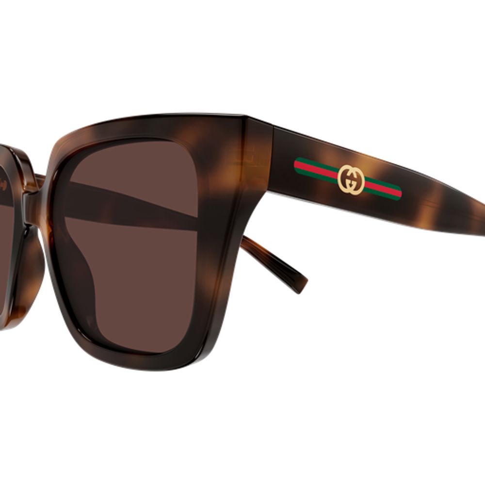 Gucci Eyewear GG2102S Sunglasses — Brown, view 3