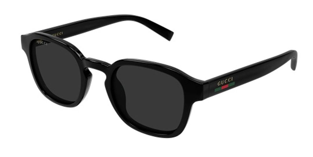 Gucci Eyewear GG2106S Square Acetate Sunglasses — Black by Gucci Eyewear
