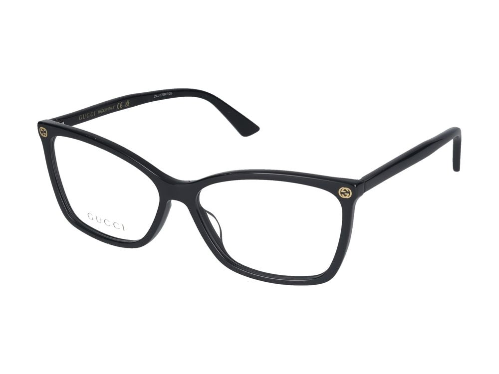 Gucci GG0025O Eyeglasses — Black, view 2