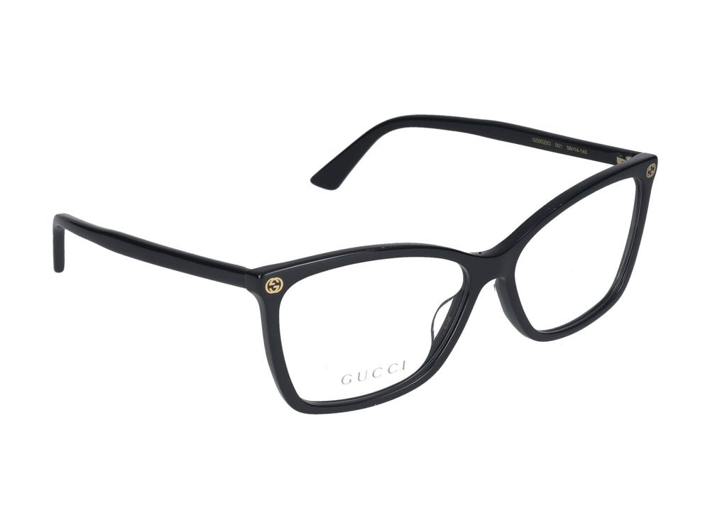 Gucci GG0025O Eyeglasses — Black, view 4