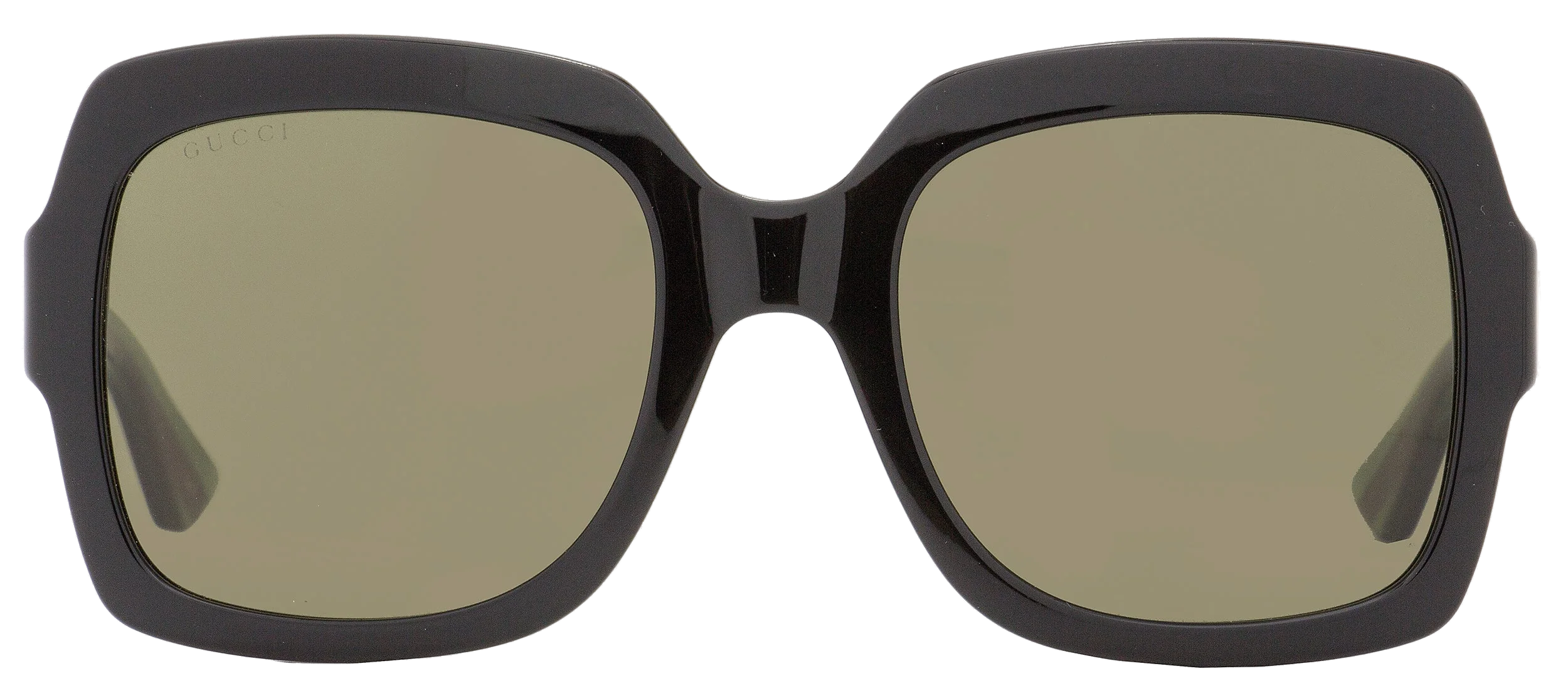 Gucci GG0036SN Square Acetate Sunglasses — Black, view 2