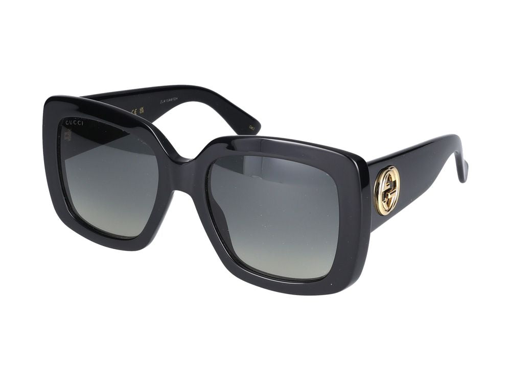 Gucci GG0141SN Sunglasses — Black, view 2