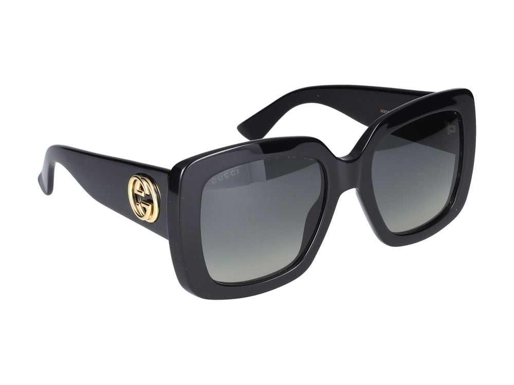 Gucci GG0141SN Sunglasses — Black, view 4