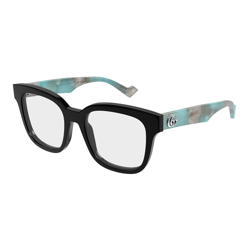 Gucci GG0958O017 Square Full Rim Eyeglasses — Black by Gucci