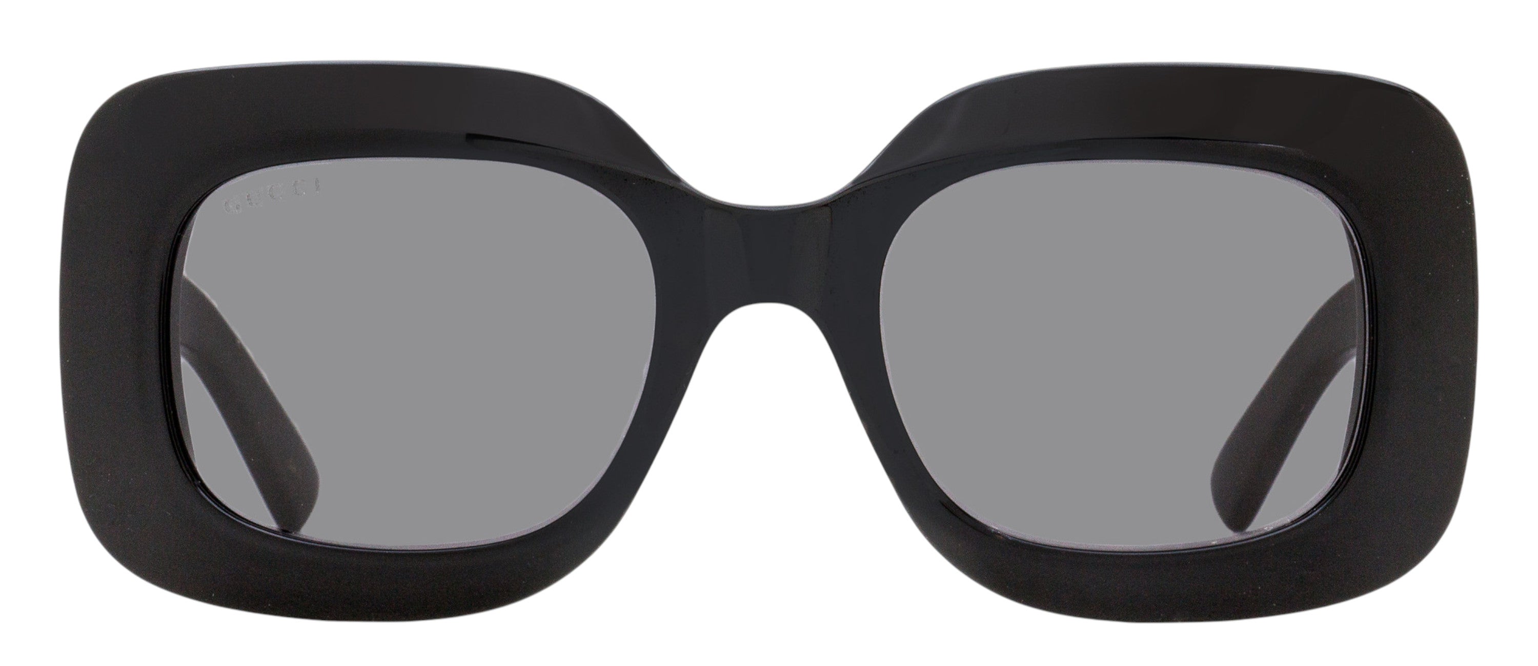 Gucci GG1695S Rectangular Oversized Sunglasses — Black, view 2
